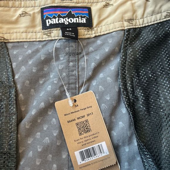 NWT Patagonia swim shorts size 34 - Picture 3 of 5